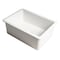 Alfi Brand White 27" x 18" Fireclay Undermount / Drop In Firelcay Kitchen Sink ABF2718UD-W - alternate 6